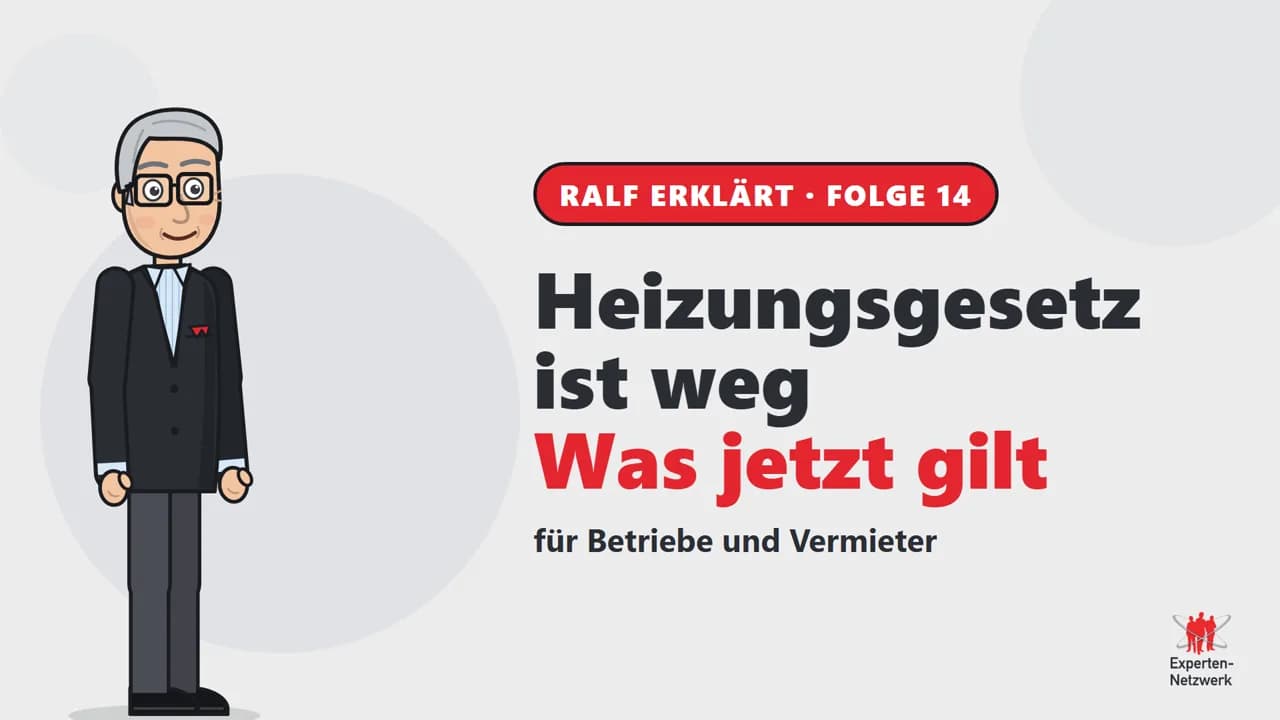Vorschaubild zum Video Gebäudemodernisierungsgesetz: Was nach dem Heizungsgesetz gilt