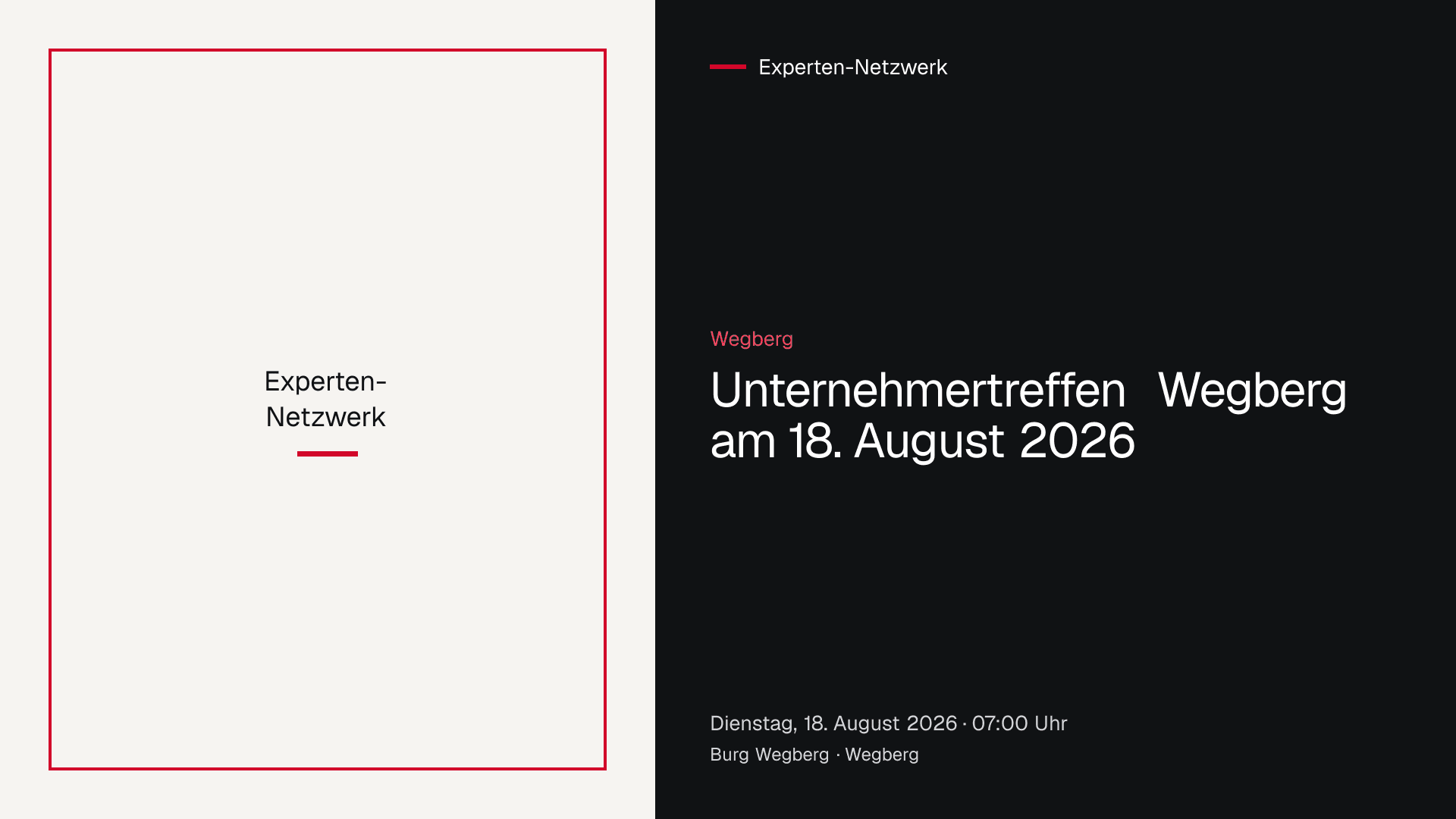Unternehmertreffen der Gruppe Wegberg
