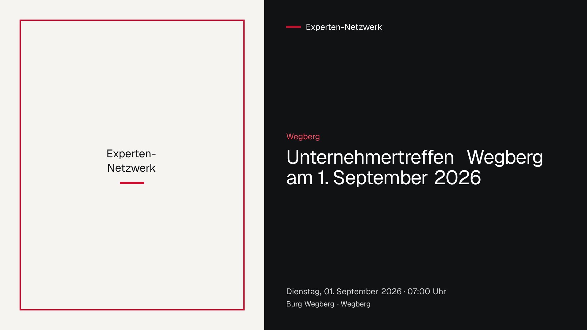 Unternehmertreffen der Gruppe Wegberg