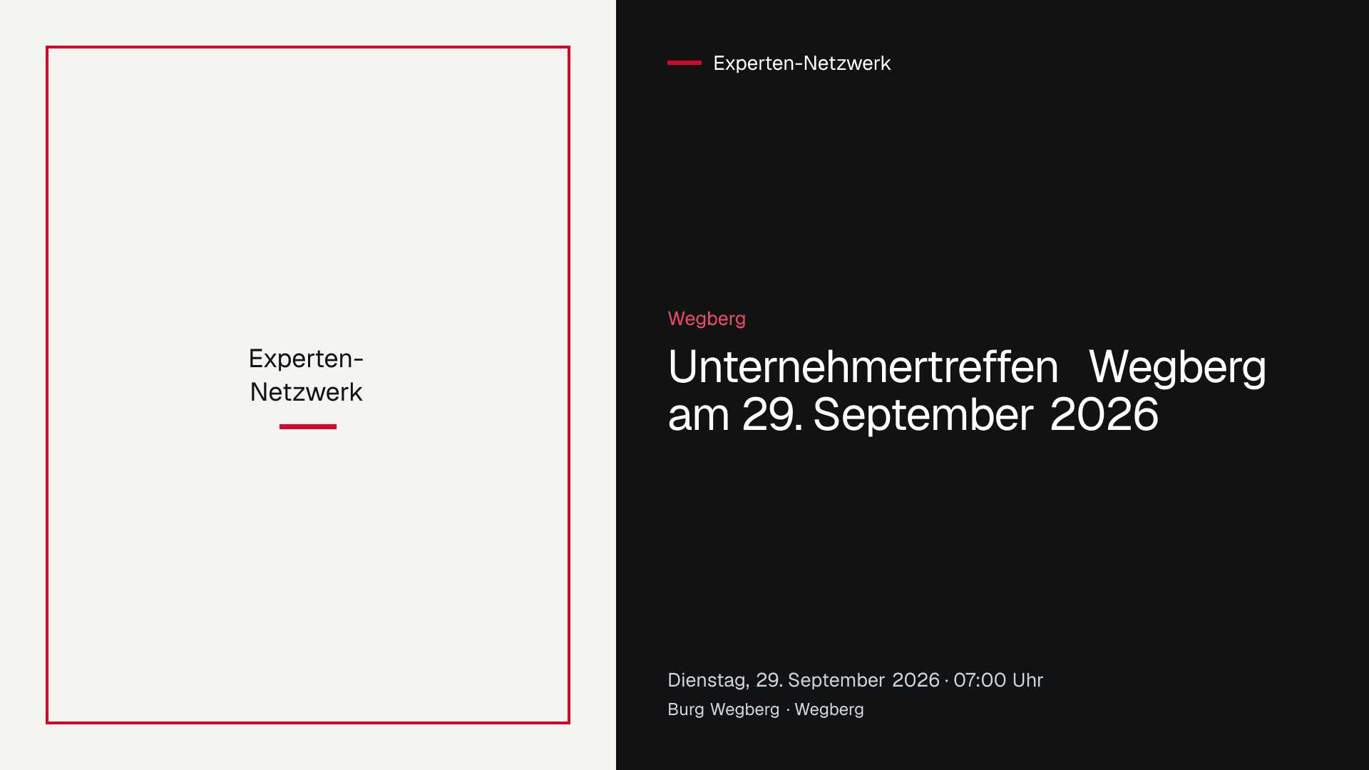 Unternehmertreffen der Gruppe Wegberg