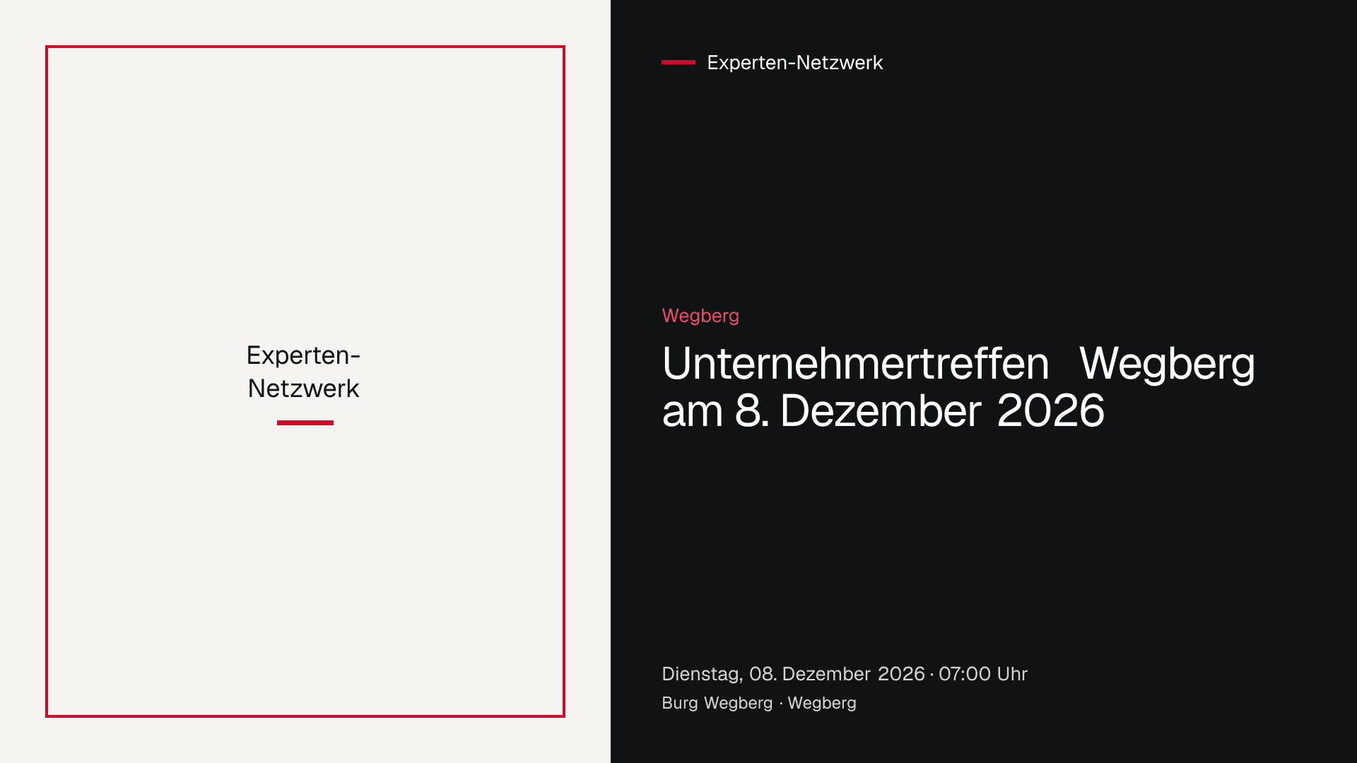 Unternehmertreffen der Gruppe Wegberg