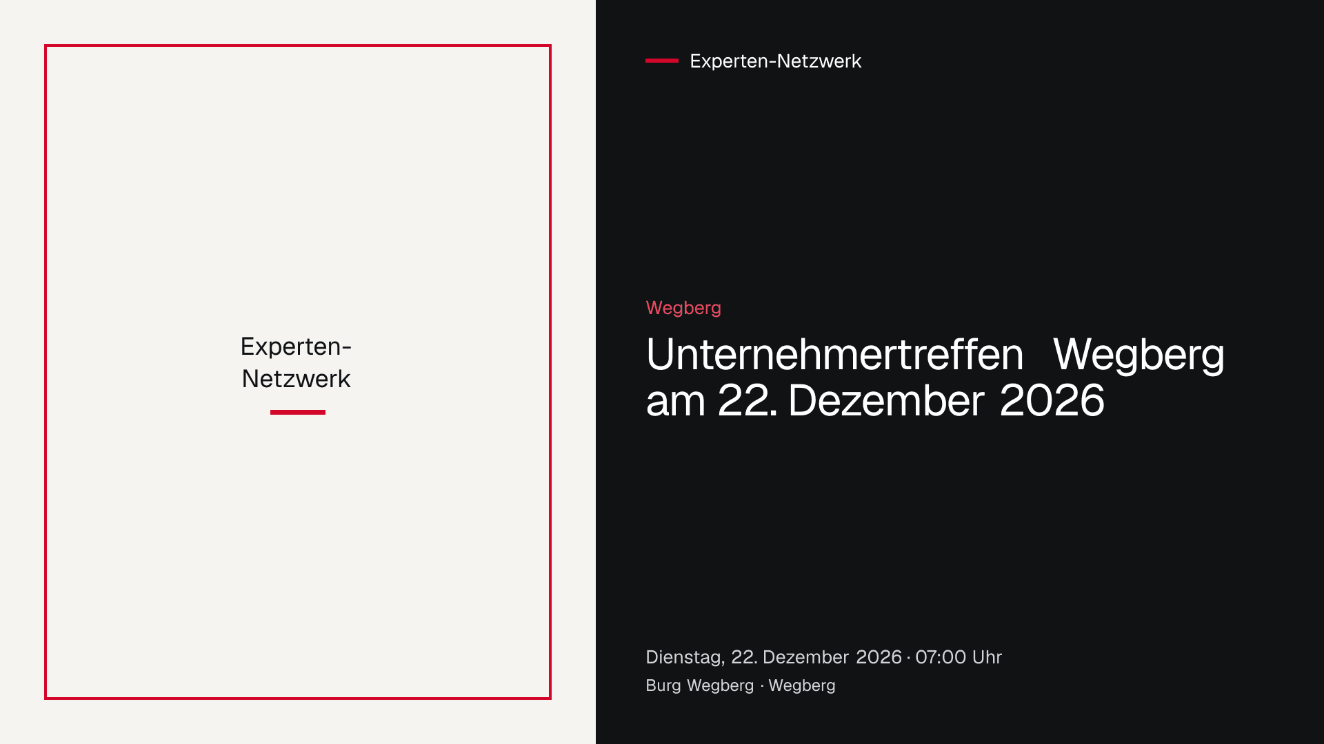 Unternehmertreffen der Gruppe Wegberg