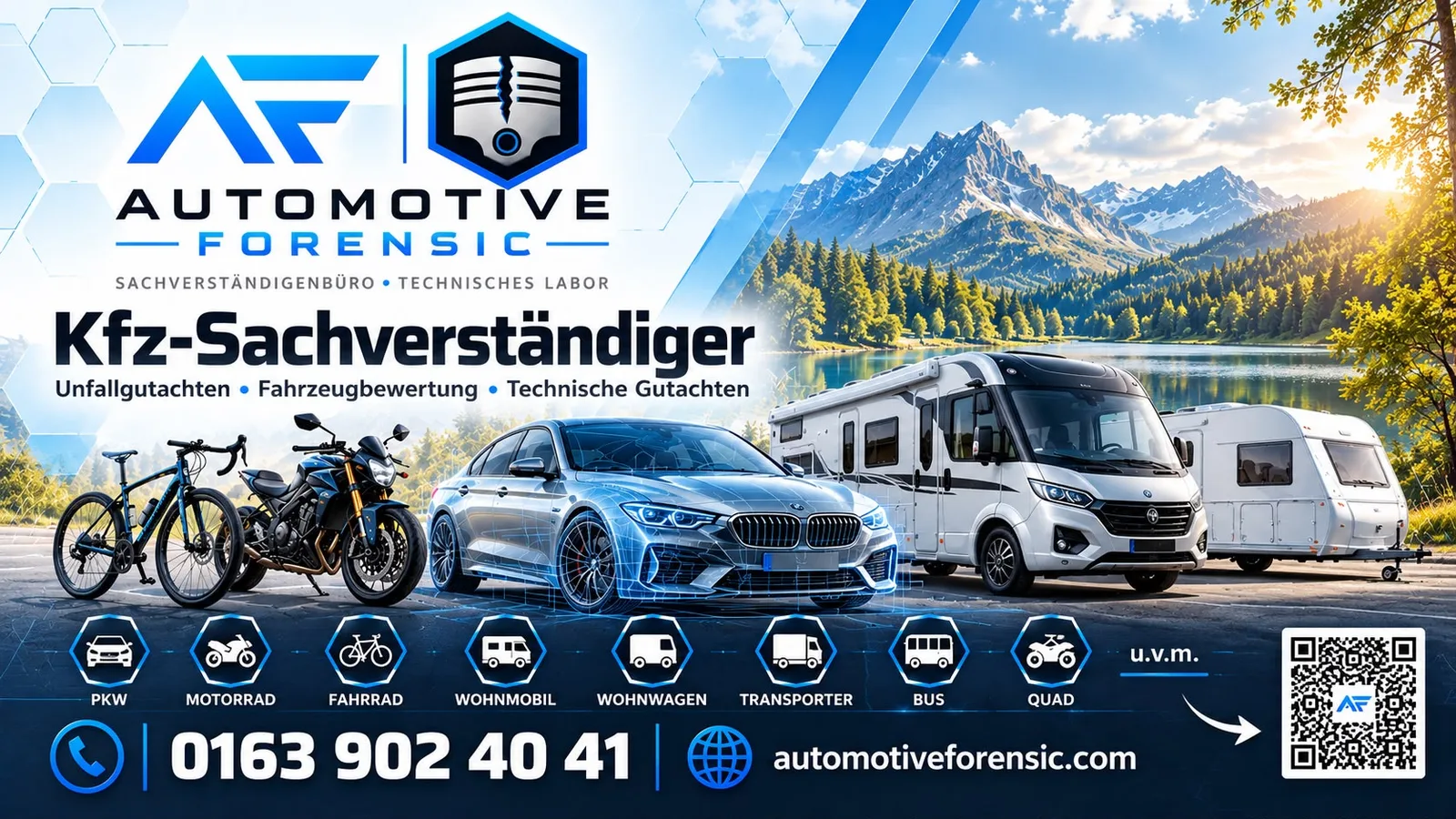 Logo Automotive Forensic, Sachverständigenbüro & technisches Labor