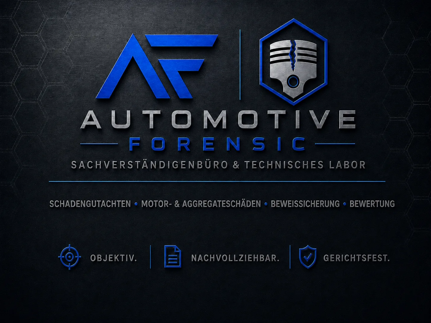 Logo Automotive Forensic, Sachverständigenbüro & technisches Labor