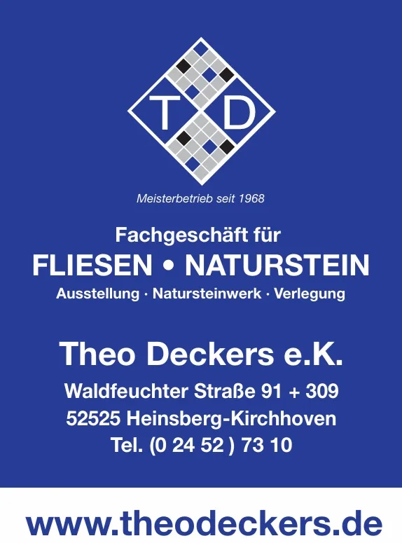 Logo von Fliesen-Naturstein Theo Deckers e.K.